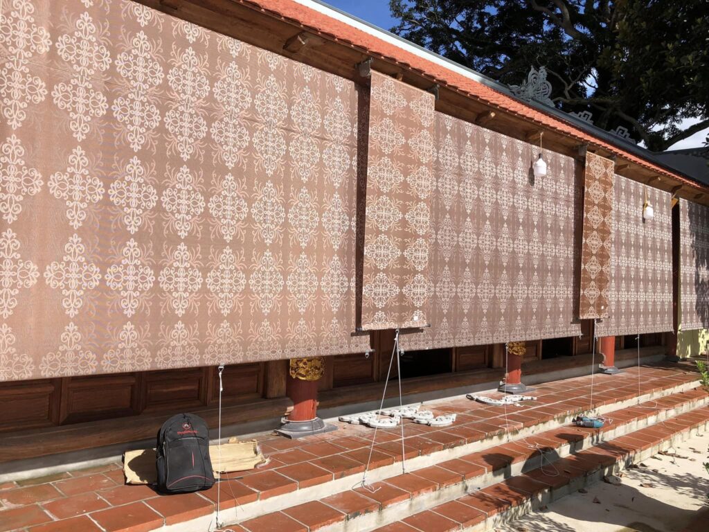 Bạt kéo thả tự cuốn che nắng ở Thanh Hoá