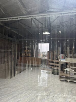 Lắp đặt rèm ngăn lạnh ở Triệu Sơn