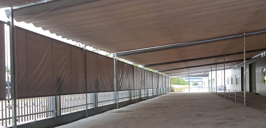 Bạt che nắng mưa tại Nghi Sơn