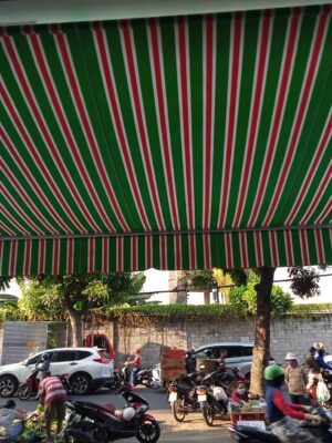 Bạt che nắng mưa tay quay ở Thanh Hoá