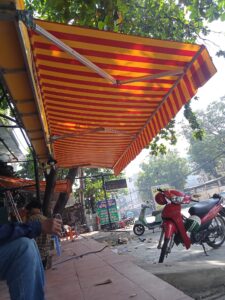 Bạt che nắng mưa tay quay ở Thanh Hoá