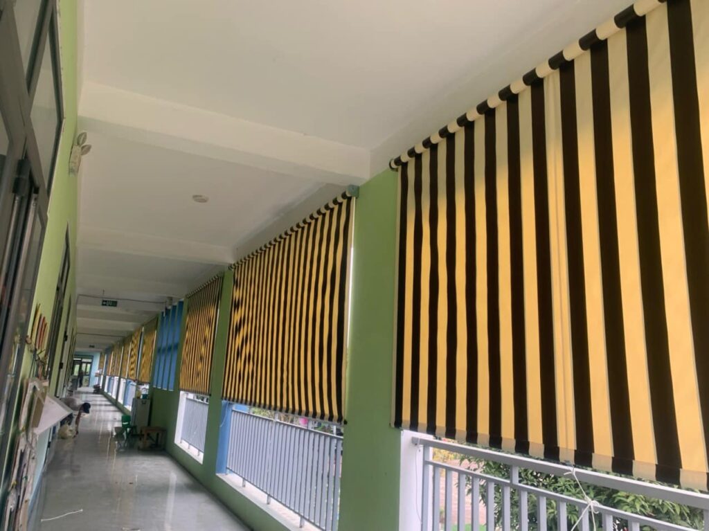 Bạt che nắng mưa ngoài trời ở Bỉm Sơn