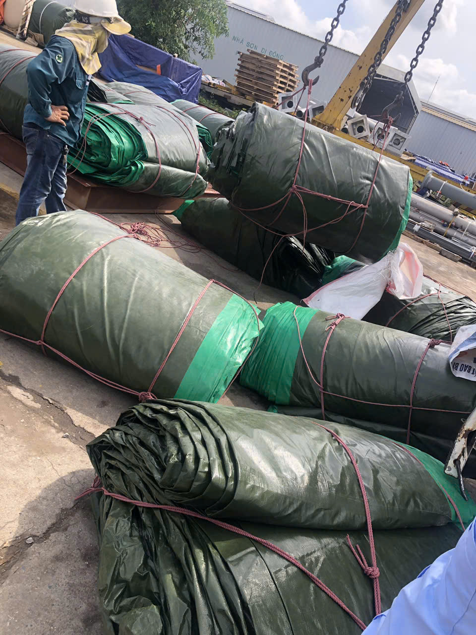 Bạt che tàu thuyền, xà lan, trùm hàng Thanh Hoá, Bạt che tàu thuyền, xà lan, trùm hàng Thanh Hoá,