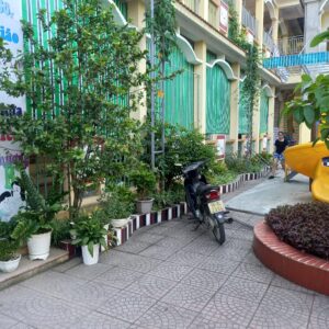 Bạt che nắng tự cuốn trường học ở Thanh Hoá