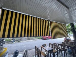 Bạt che nắng mưa tự cuốn ở Yên Định