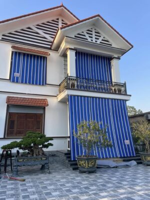Lắp đặt bạt cuốn nhà dân ở Thanh Hoá