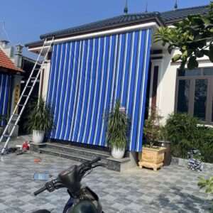 Lắp đặt bạt cuốn nhà dân ở Thanh Hoá