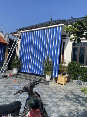 Lắp đặt bạt cuốn nhà dân ở Thanh Hoá