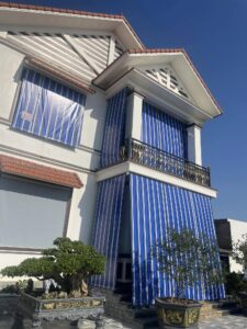 Bạt che nắng tự cuốn ban công ở Thanh Hoá