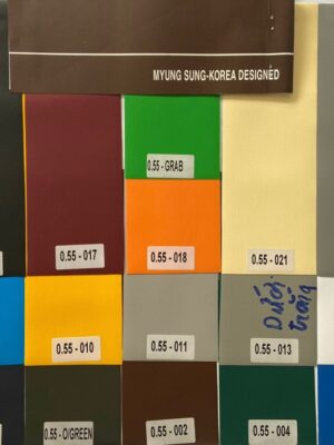 Mã màu bạt che nắng tự cuốn tại Thanh Hoá