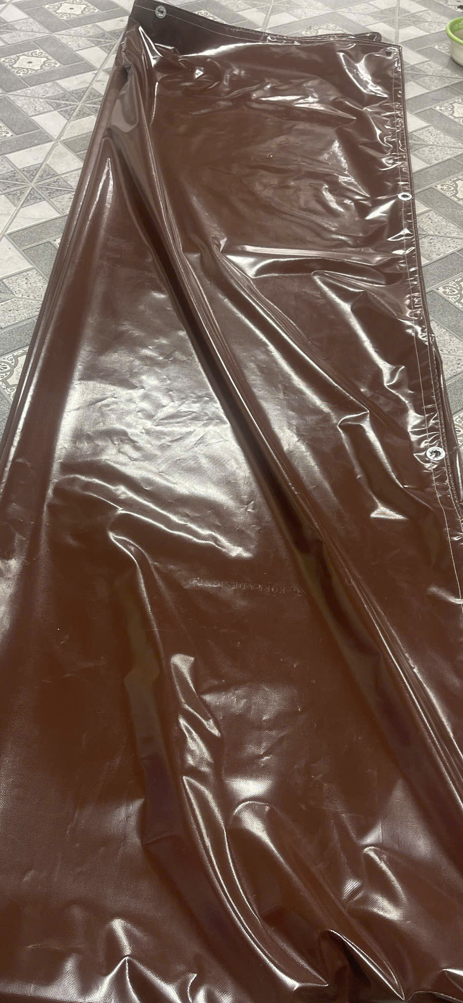 Bạt nhựa PVC may viền đóng khuy ở Thanh Hoá Tấm bạt nhựa PVC may viền đóng khuy ở Thanh Hoá