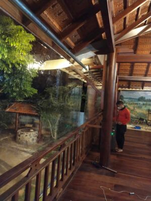 Bạt nhựa trong suốt che nắng mưa ở Thanh Hoá