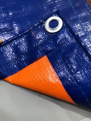 Bạt nhựa xanh cam 2 da ở Thanh Hoá