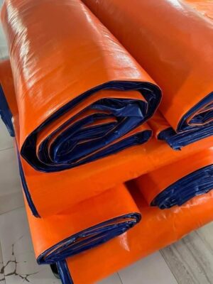 Bạt xanh cam 170g/m2