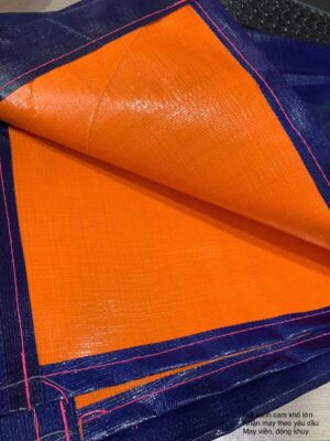 Bạt nhựa xanh cam 2 da ở Thanh Hoá