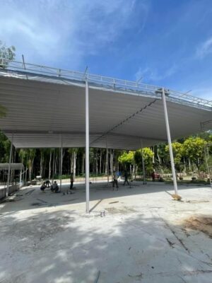 Bạt kéo ngoài trời che nắng mưa tại Thanh Hoá