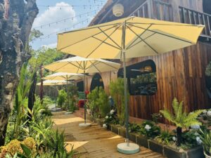 Ô dù che nắng mưa ngoài trời ở Thanh Hoá