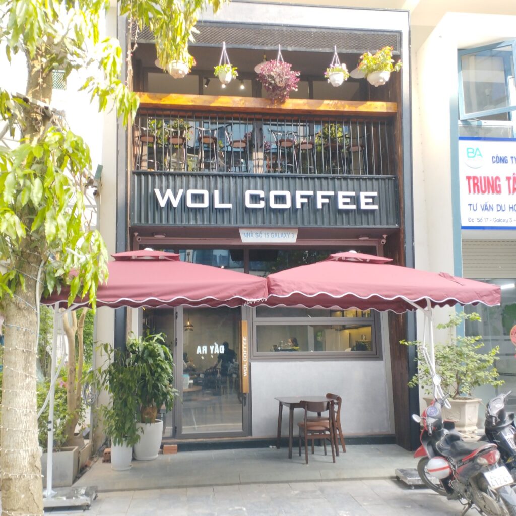 Bạt dù che nắng quán cafe ở Thanh Hoá Bạt dù che nắng quán cafe ở Thanh Hoá