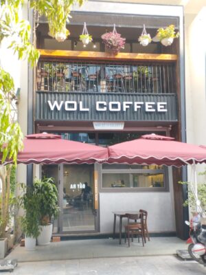 Bạt dù che nắng quán cafe ở Thanh Hoá
