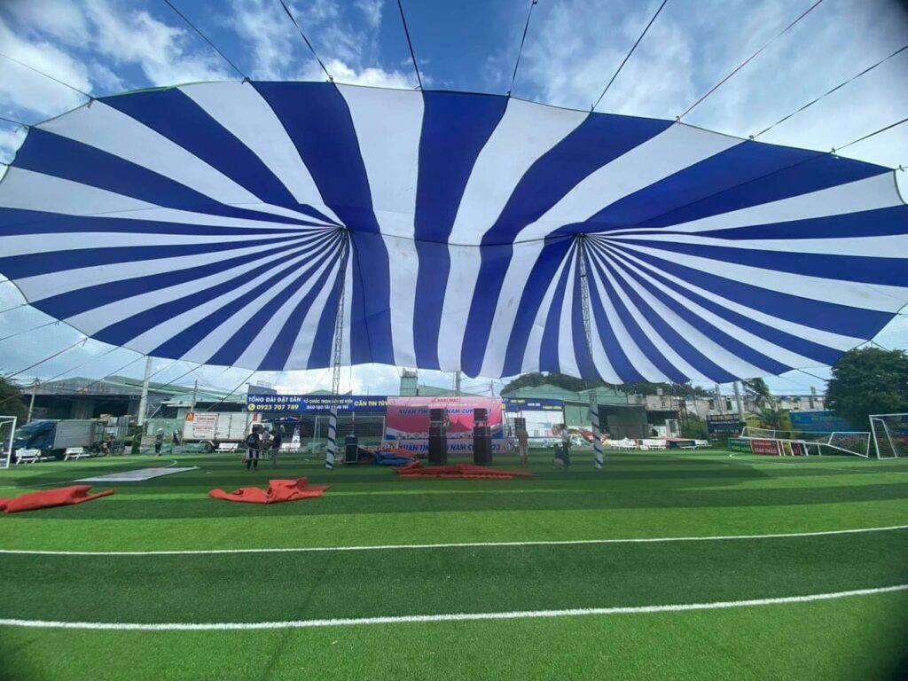 Dù che sự kiện sân trường học ở Thanh Hoá Dù che sự kiện sân trường học ở Thanh Hoá