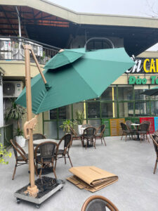 Ô dù lệch tâm tròn 3mx3m ở Thanh Hoá Ô dù lệch tâm tròn 3mx3m ở Thanh Hoá