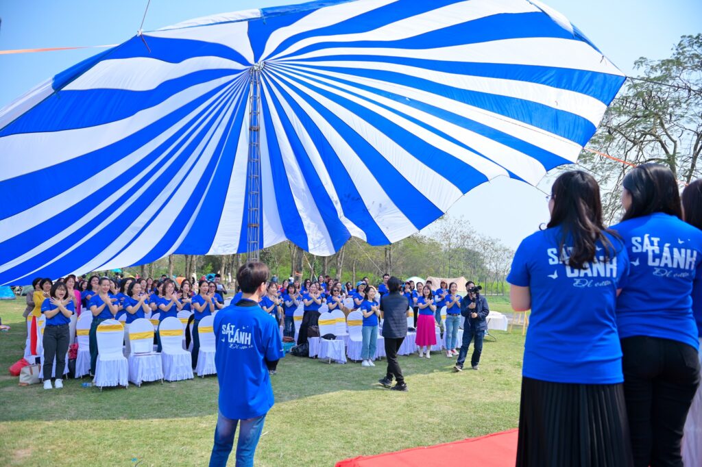 Dù che sự kiện sân trường học ở Thanh Hoá Dù che sự kiện sân trường học ở Thanh Hoá