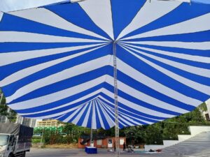 Dù che nắng sự kiện sân trường học ngoài trời ở Thanh Hoá