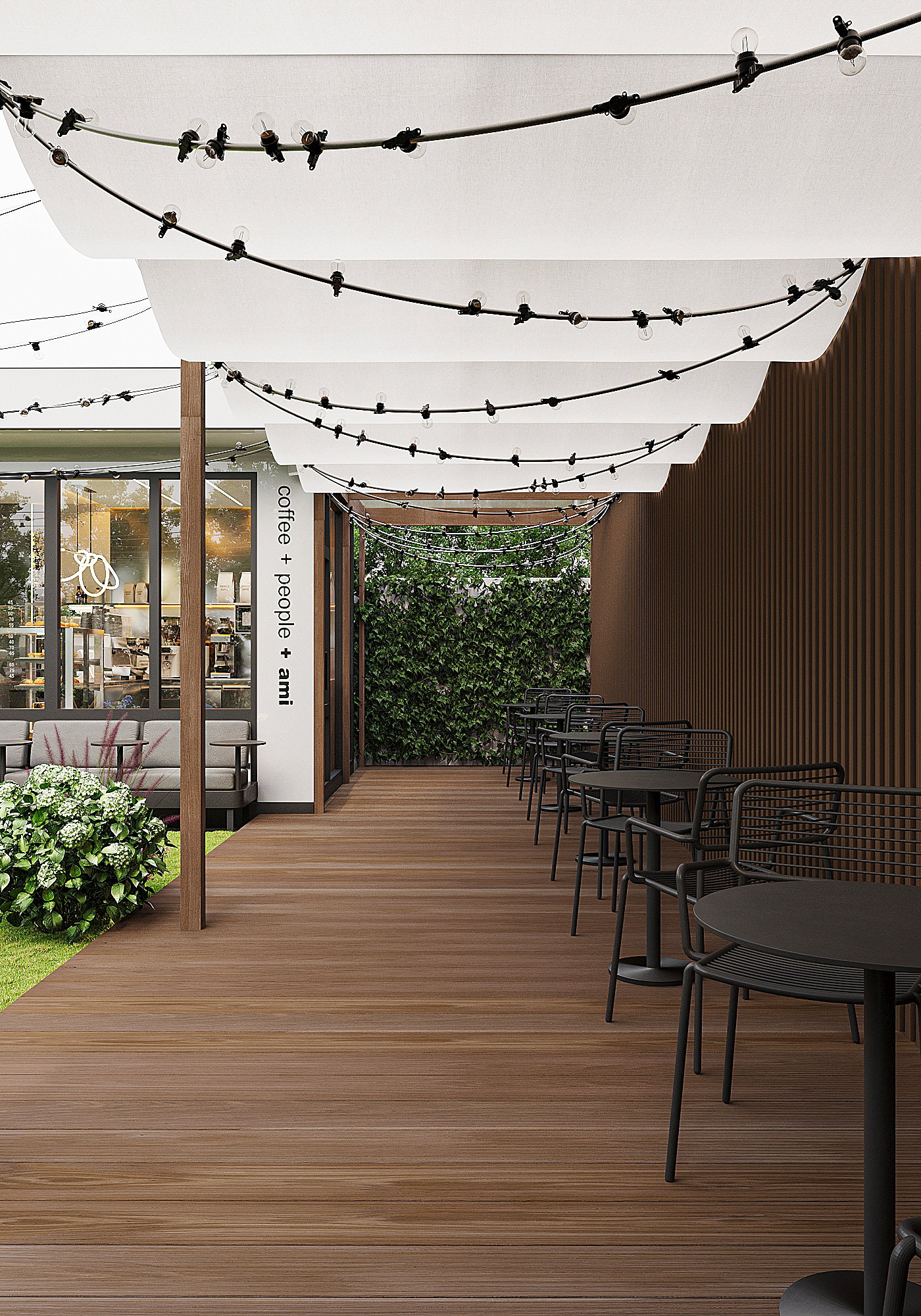 Bạt che nắng quán cafe, nhà hàng ở Thanh Hoá Bạt che nắng quán cafe, nhà hàng ở Thanh Hoá