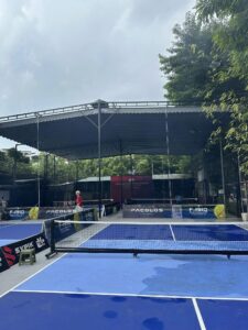 Mái bạt che nắng sân Pickleball Thanh Hoá Mái bạt che nắng sân Pickleball Thanh Hoá