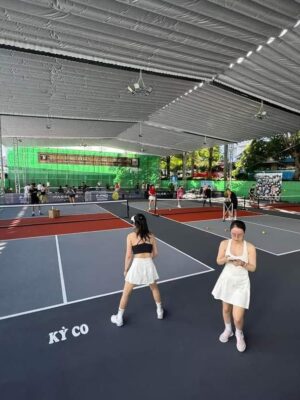 Mái bạt che nắng sân Pickleball Thanh Hoá