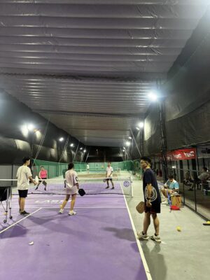 Mái bạt che nắng sân Pickleball Thanh Hoá