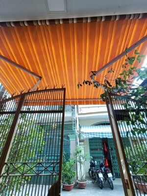 Bạt che nắng mưa tay quay ở Thanh Hoá