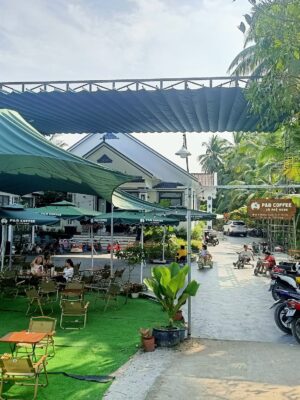 Bạt kéo quán cafe ngoài trời tại Thanh Hoá