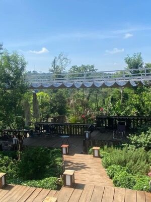 Bạt che nắng mưa sân vườn ngoài trời ở Thanh Hoá