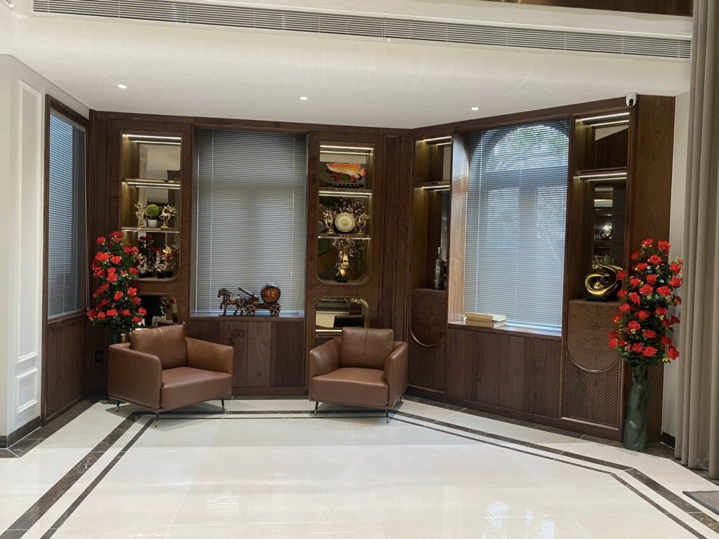 Rèm sáo nhôm phòng khách Thanh Hoá Rèm sáo nhôm phòng khách Thanh Hoá