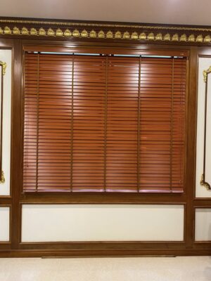 Công trình rèm sáo gỗ ở Thanh Hoá