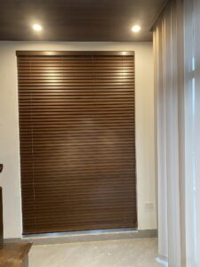 Lắp đặt rèm sáo gỗ tại Thanh Hoá