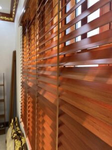 Rèm sáo gỗ ở Thanh Hoá