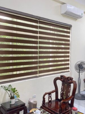 Rèm cầu vồng Thanh Hoá lắp đặt chỗ phòng ăn