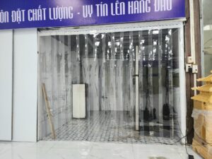 Rèm nhựa PVC ngăn lạnh điều hoà ở Nông Cống