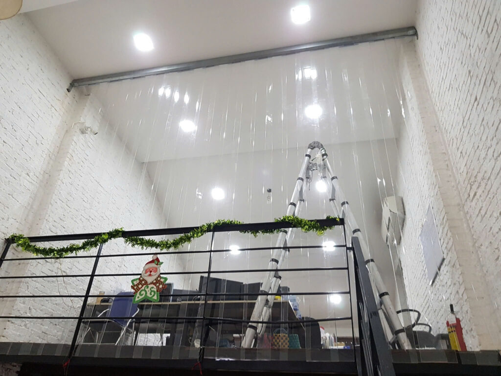Rèm nhựa PVC ngặn lạnh điều hoà Thanh Hoá