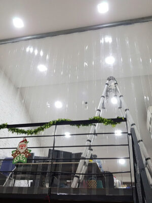 Rèm nhựa PVC ngặn lạnh điều hoà ở Triệu Sơn