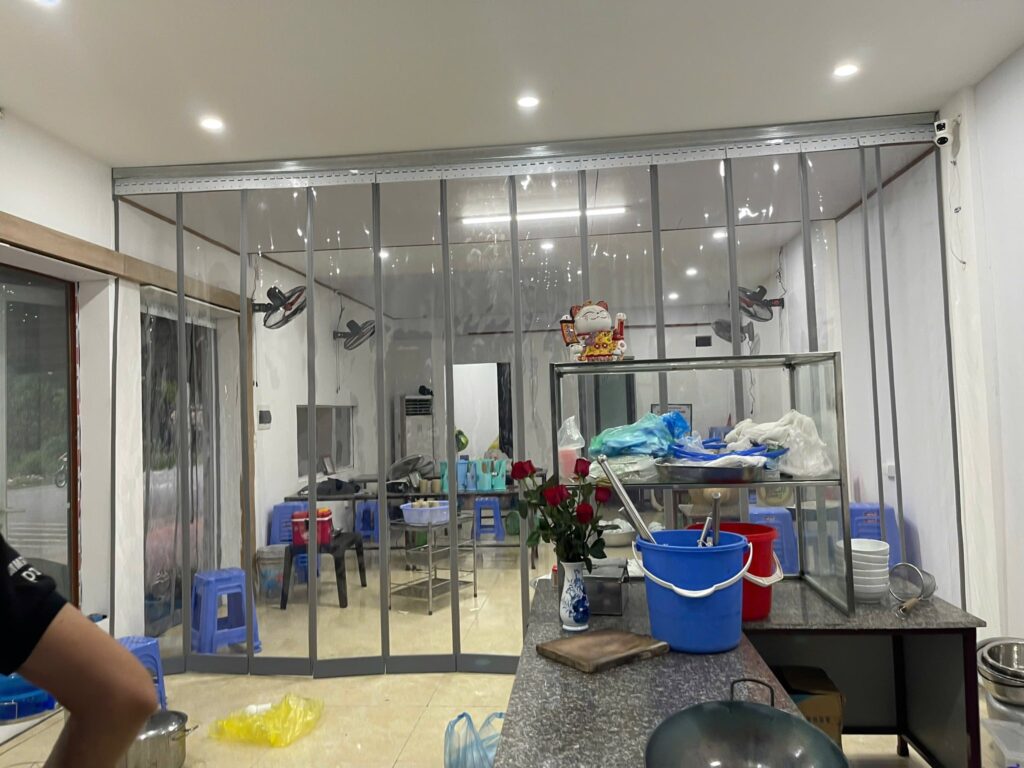 Rèm nhựa ngăn lạnh ở Thanh Hoá