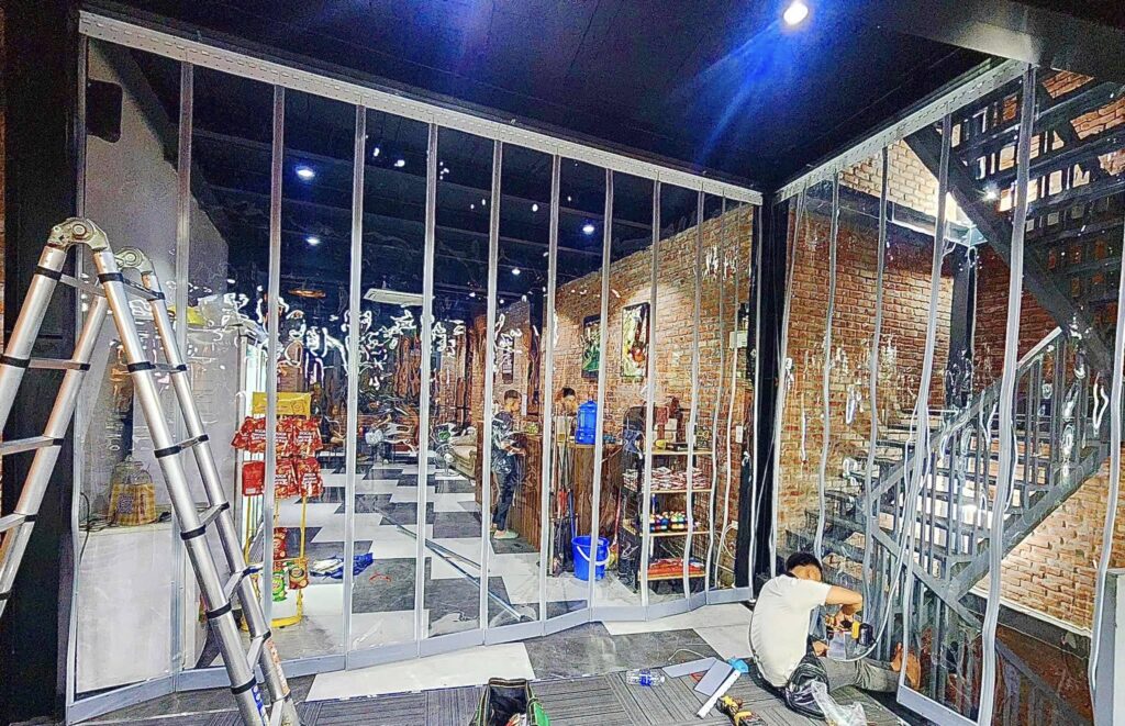 Rèm nhựa ngăn lạnh ở Thanh Hoá