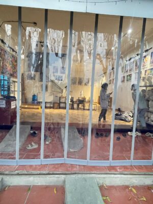 Rèm nhựa ngăn lạnh ở Bỉm Sơn