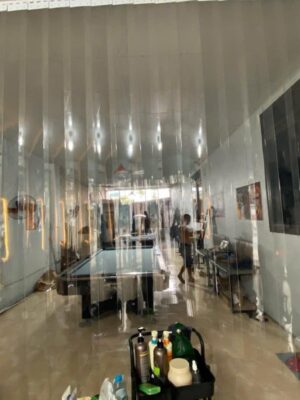 Rèm nhựa PVC ngăn lạnh điều hoà ở Bỉm Sơn