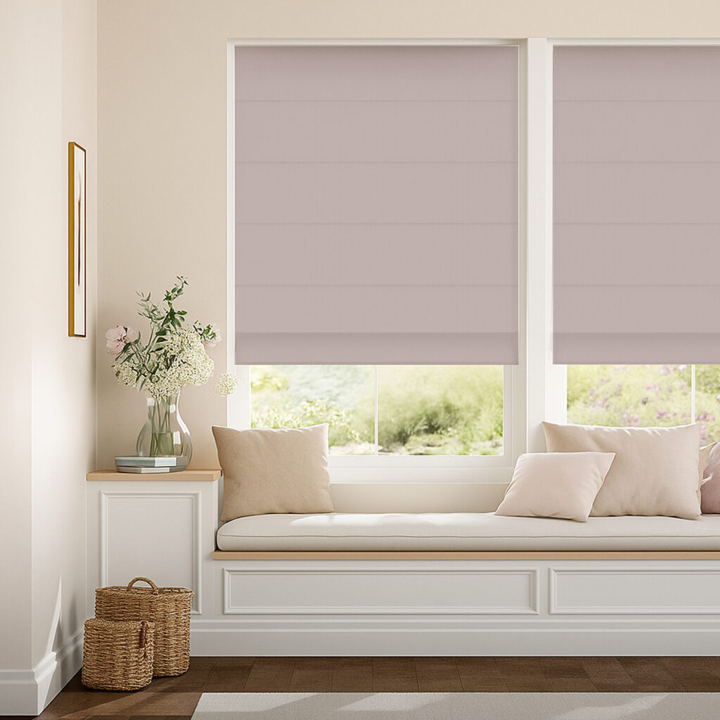 Mẫu mã màu rèm roman ở Thanh Hoá