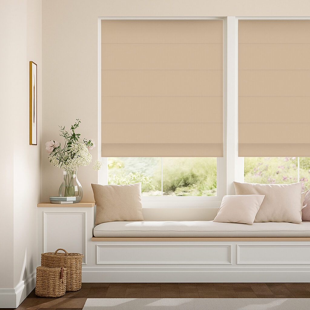 Mẫu mã màu rèm roman ở Thanh Hoá