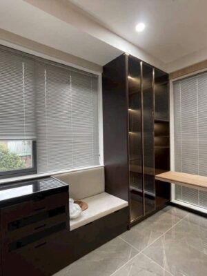 Rèm sáo nhôm ở Thanh Hoá che cửa sổ phòng ngủ