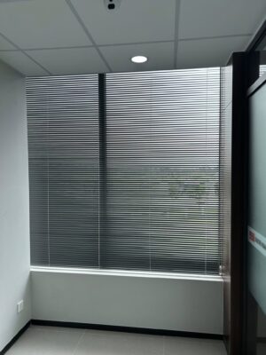 Rèm sáo nhôm ở Thanh Hoá màu đen